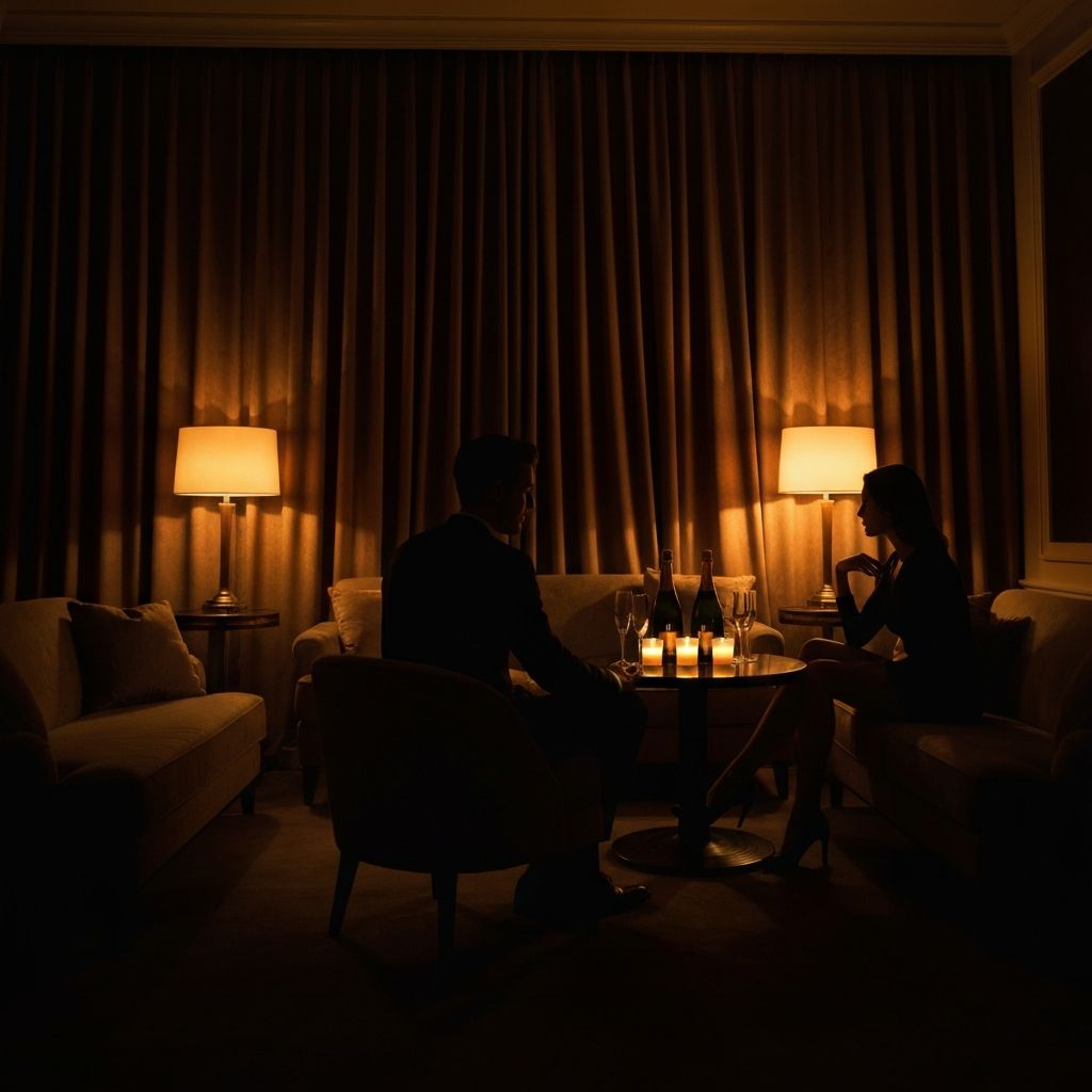 Intimate luxury atmosphere